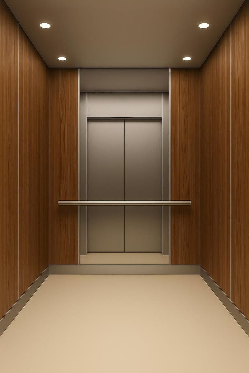 ديكورات وتصاميم للمصعد حديثة