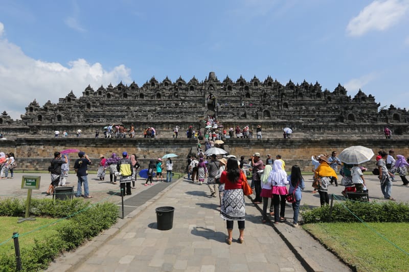 The Magnificent Borobudur Temple