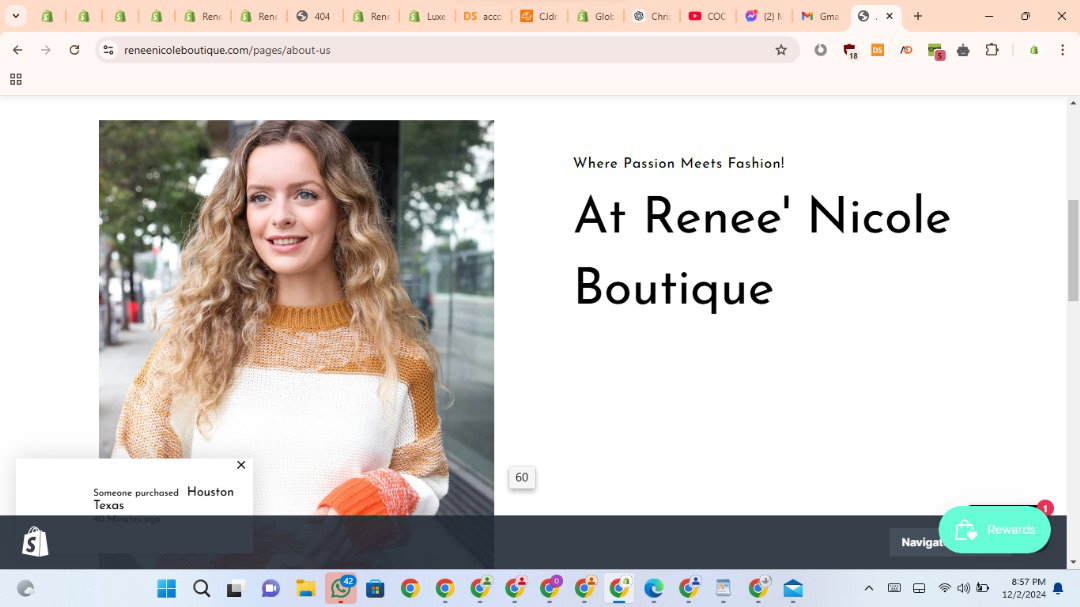 Renee'Nicole Shopify Store