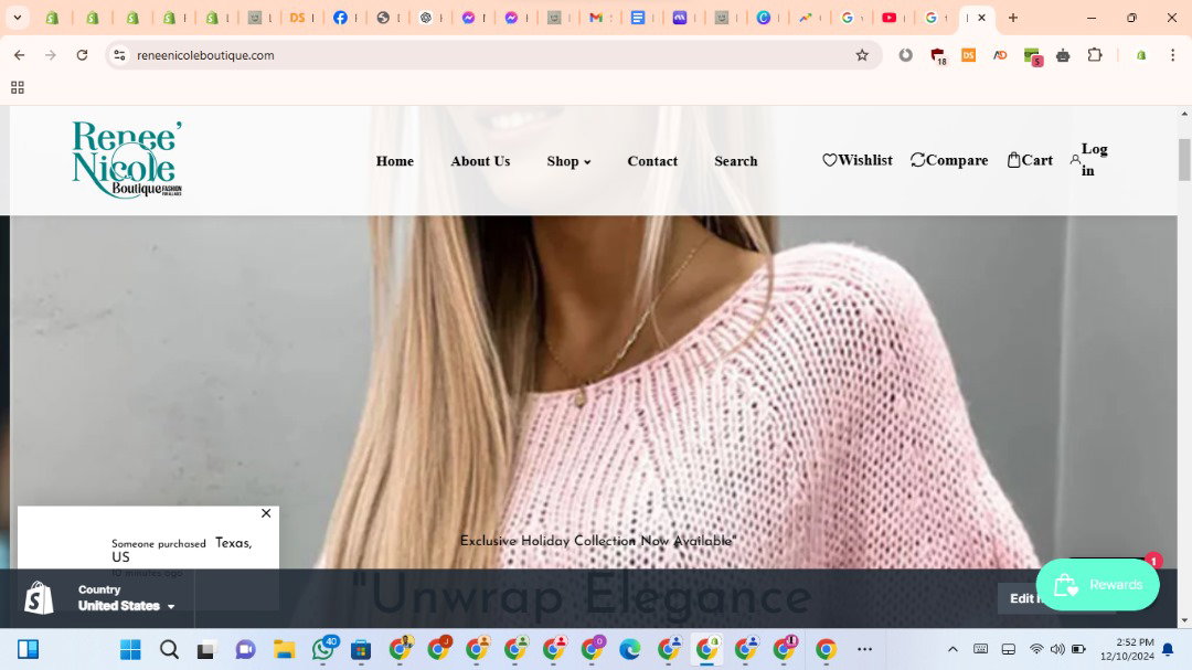 Renee'Nicole Shopify Store