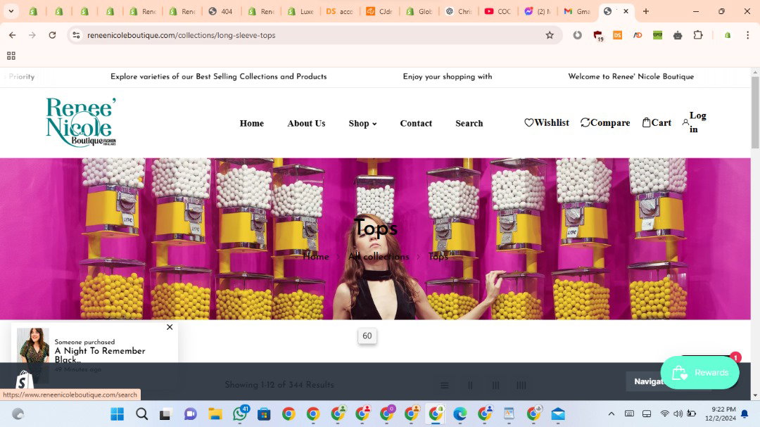 Renee'Nicole Shopify Store