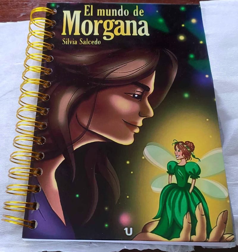 Libreta portada "El mundo de Morgana"