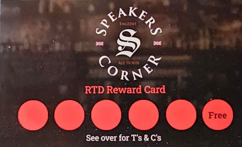 RTD Reward Card