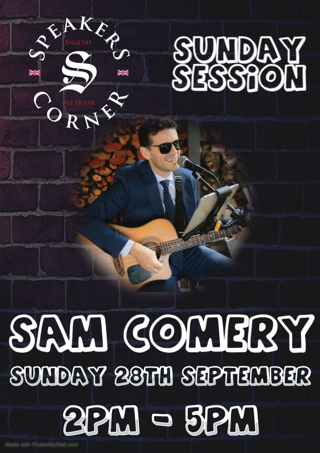 Sunday Live Music - Sam Comery