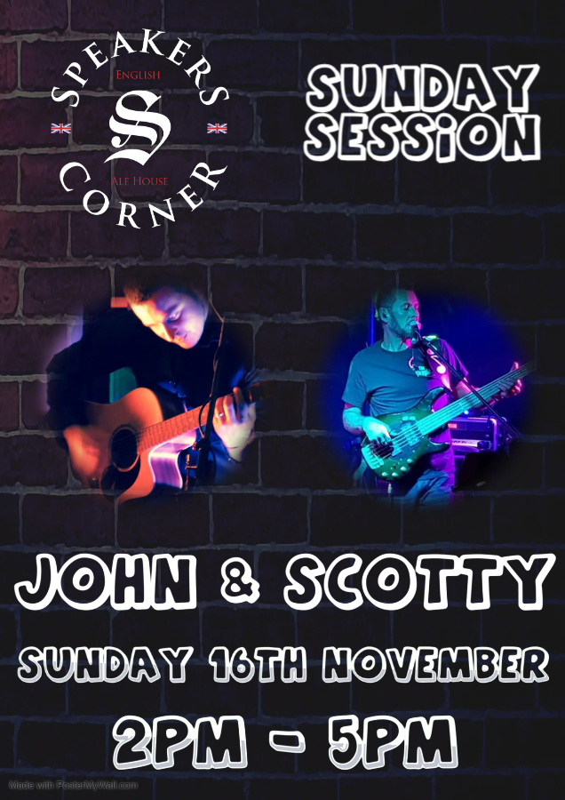 Sunday Live Music - John & Scotty