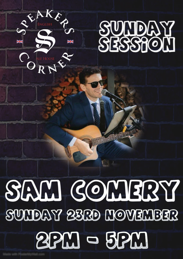 Sunday Live Music - Sam Comery