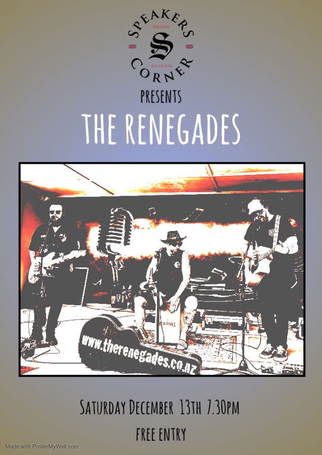 Live Music - The Renegades
