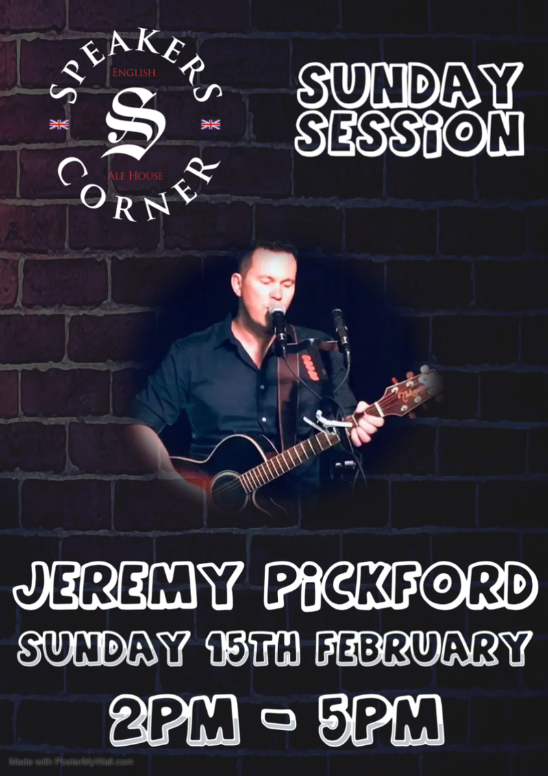 Sunday Live Music - Jeremy Pickford