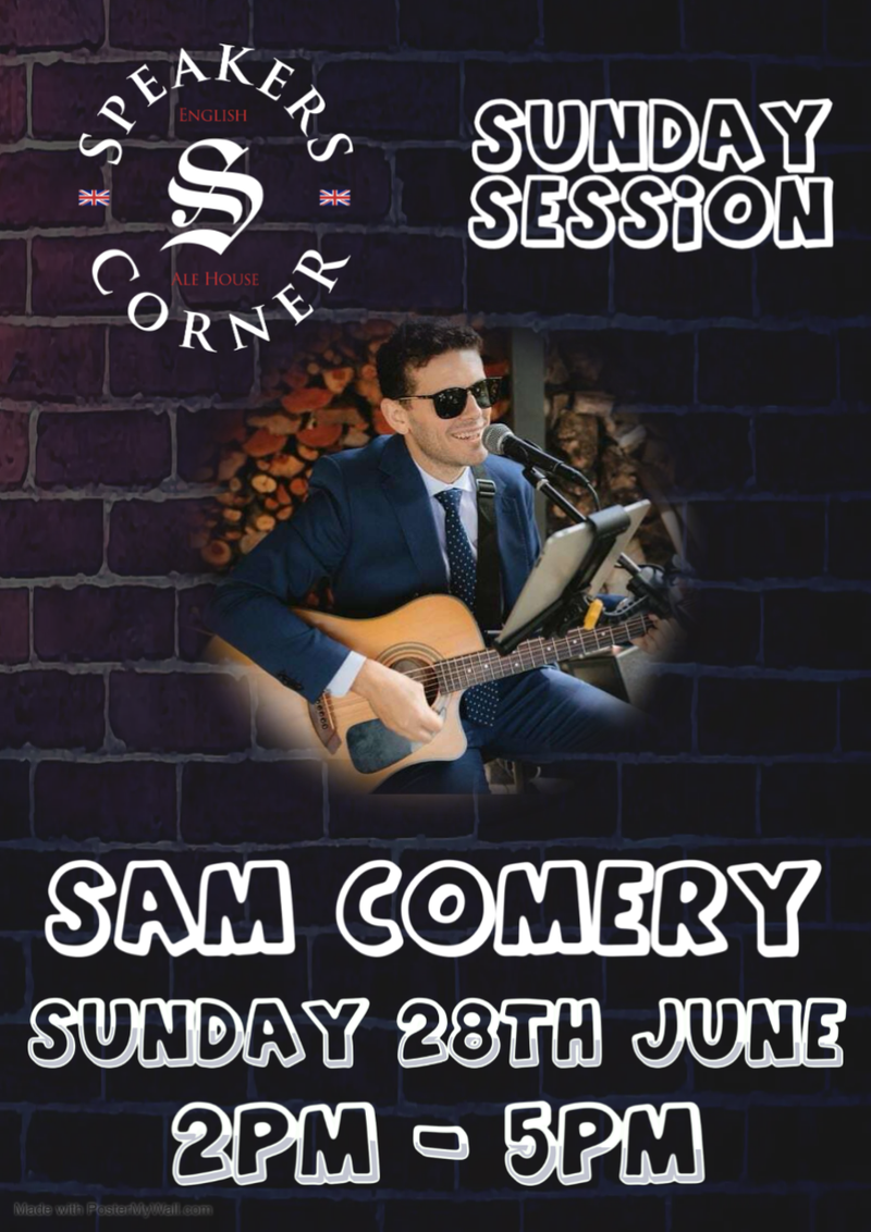 Sunday Live Music - Sam Comery