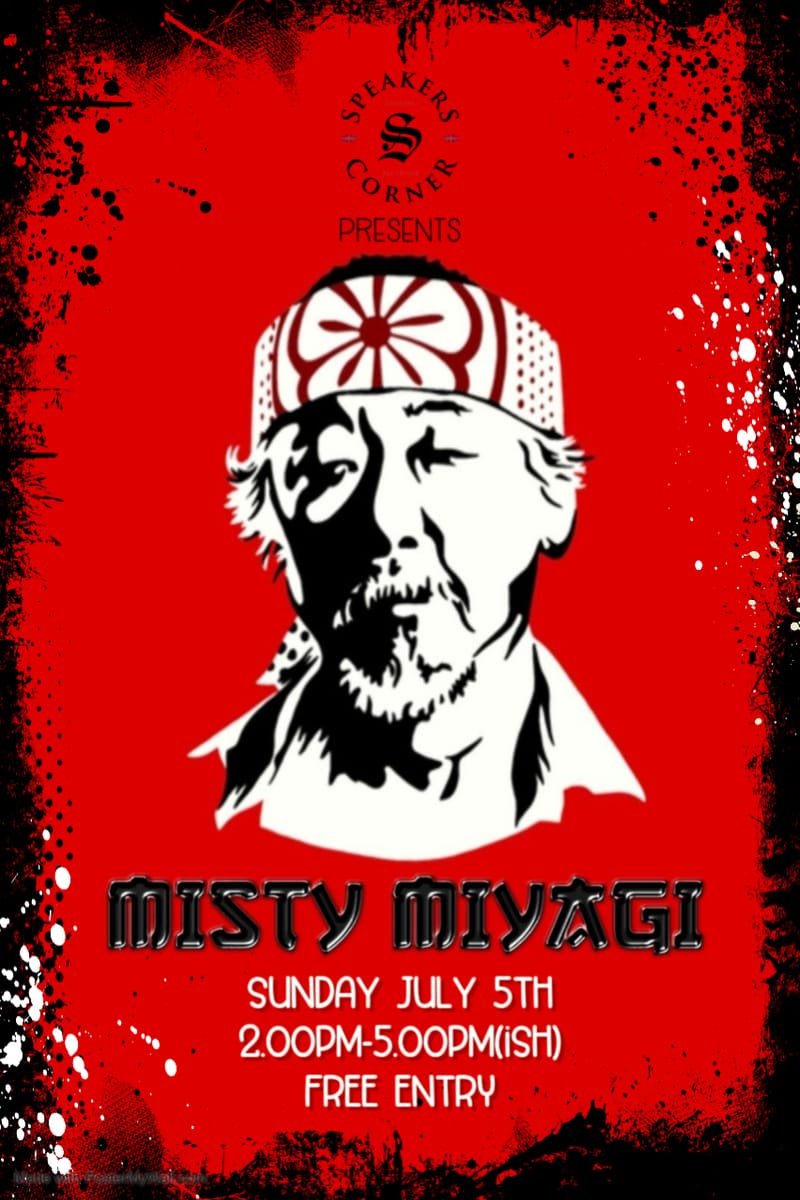 Sunday Live Music - Misty Miyagi