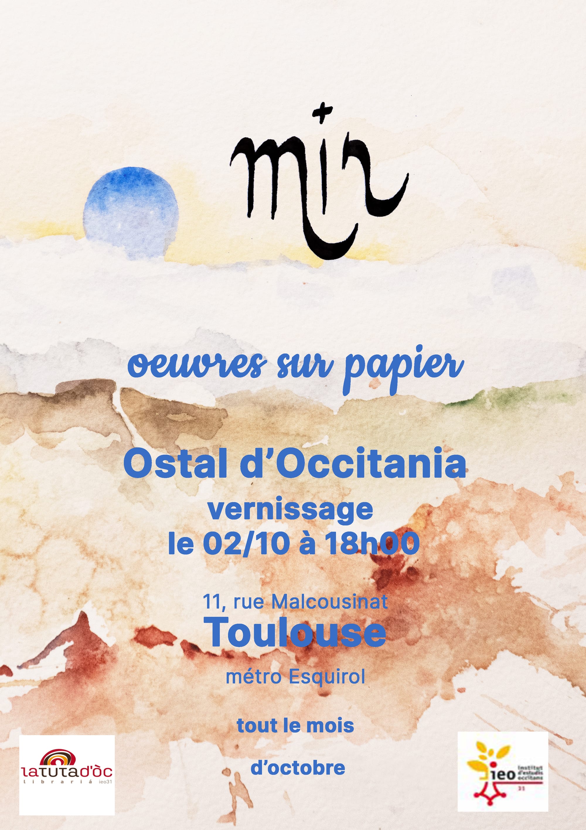 Exposition Œuvres sur Papier