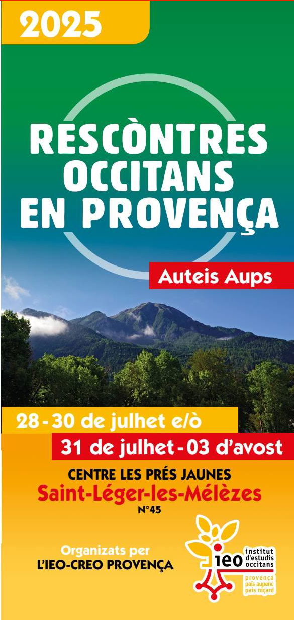 RESCÒNTRES OCCITANS de PROVENÇA