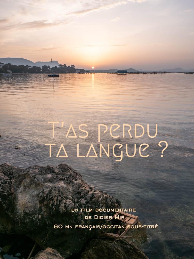 Festival Occitania: projection du film "T'AS PERDU TA LANGUE?"