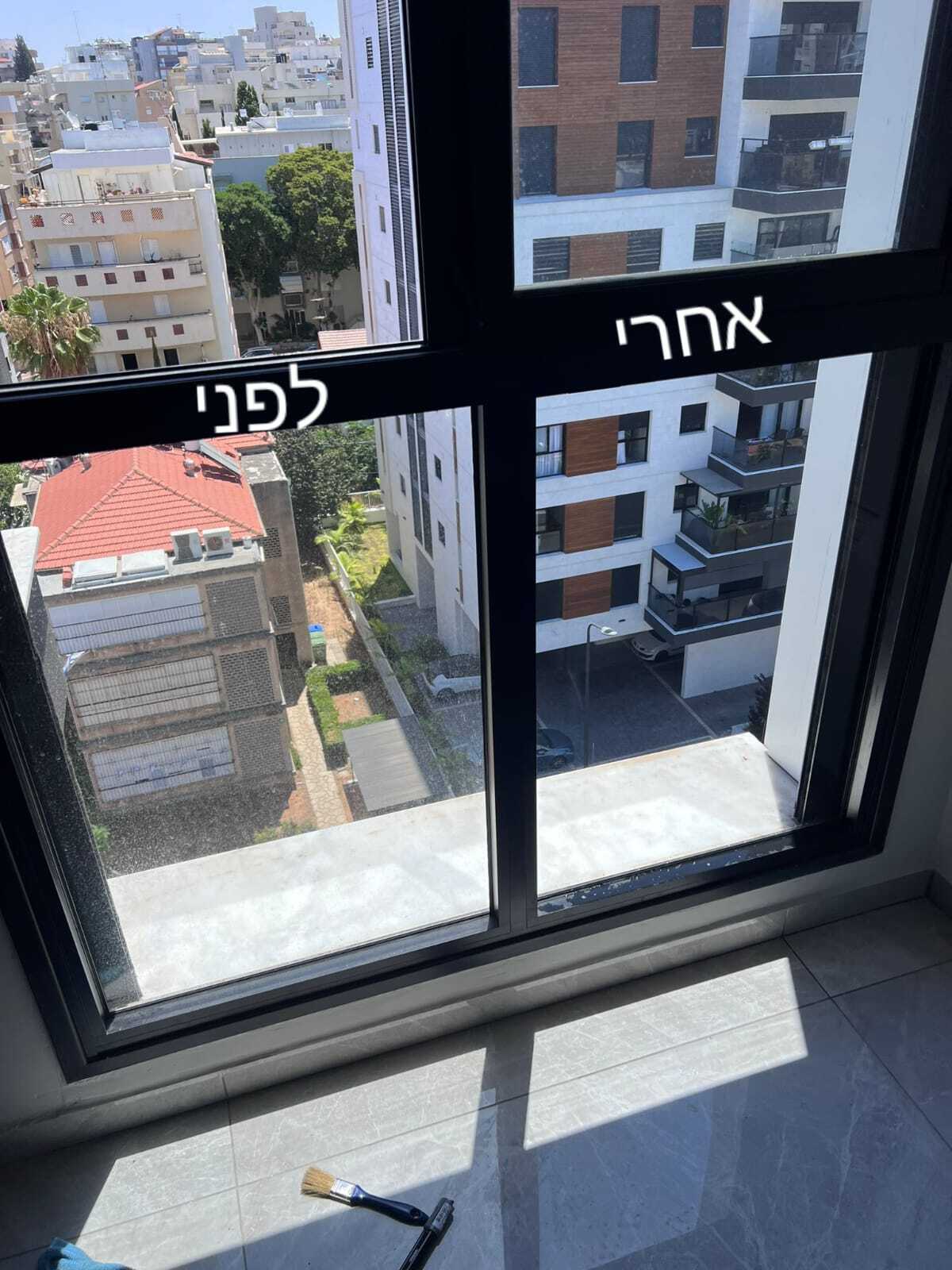 ניקיון חלונות מגזר פרטי