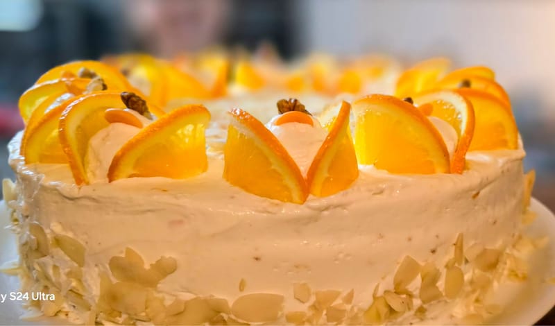 ТОРТА "РАДОСТ" С МАНГО И МАСКАРПОНЕ