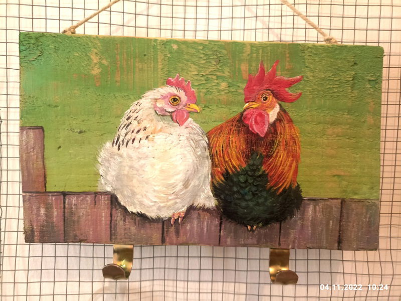 ציור על קרשים ממוחזרים