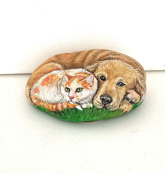 אבנים מצויירות