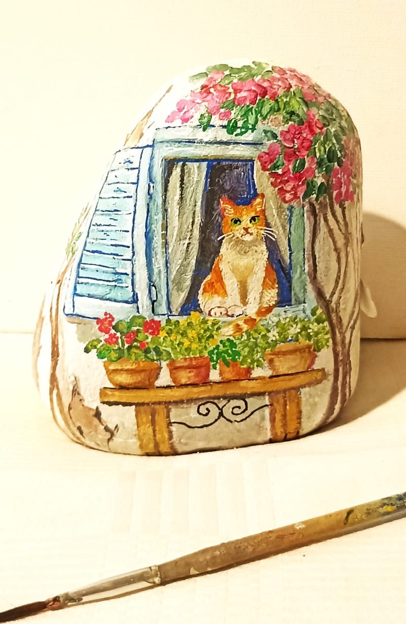 בתים מצוירים