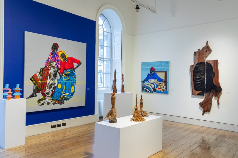 Install at 1-54 art fair - Somerset House