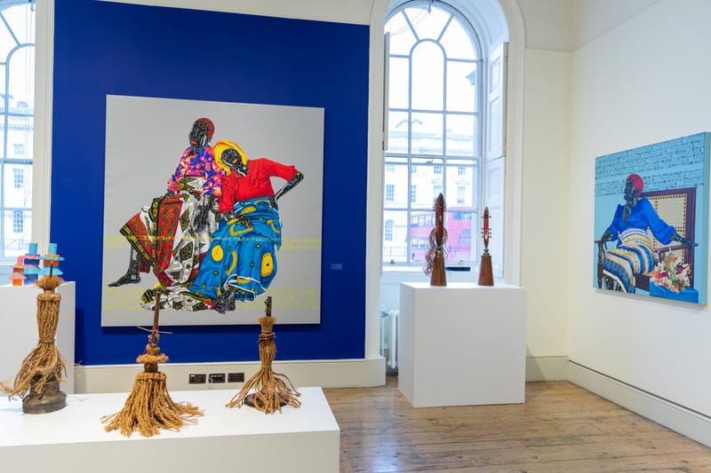 Install at 1-54 art fair - Somerset House