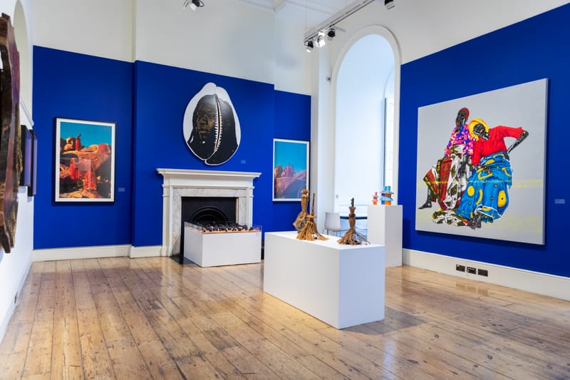 Install at 1-54 art fair - Somerset House