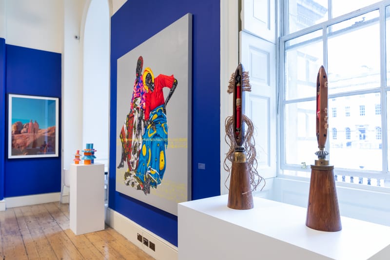 Install at 1-54 art fair - Somerset House