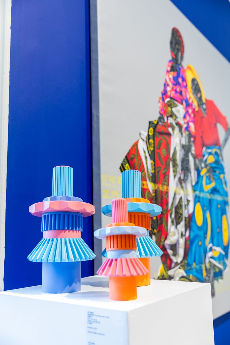 Install at 1-54 art fair - Somerset House