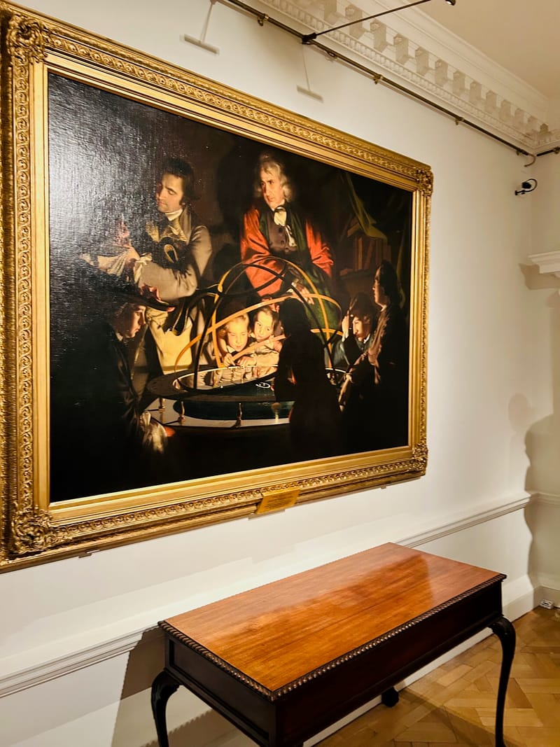 Joseph Wright- Derby - A Philosopher Lecturing on the Orrery