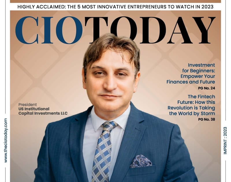 Mr. Erten featured on The CIO Today magazine