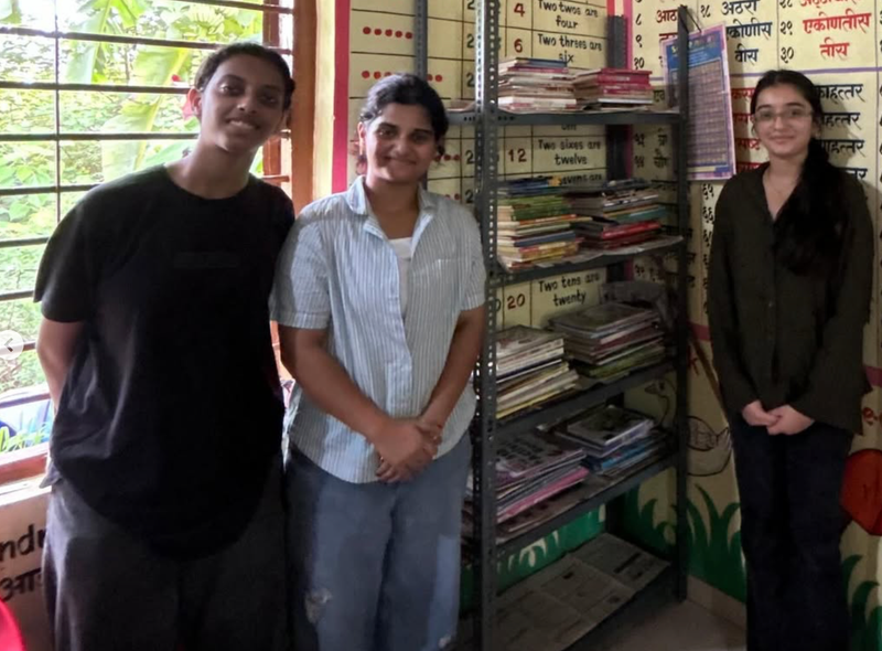 Library Donation- ZP School, Saphale