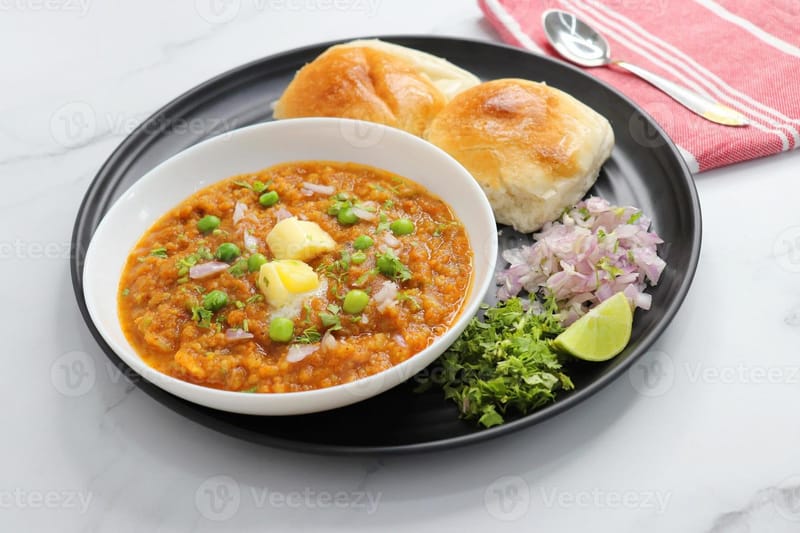 Pav Bhaji Bombay Style