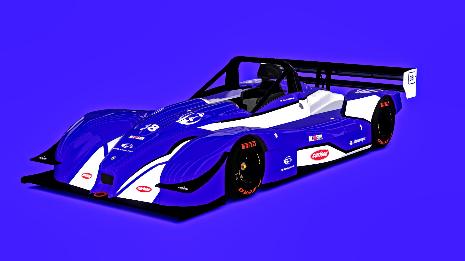 Tým Kostřica Racing Sport představuje Novu NP01 pro virtuální závody do vrchu