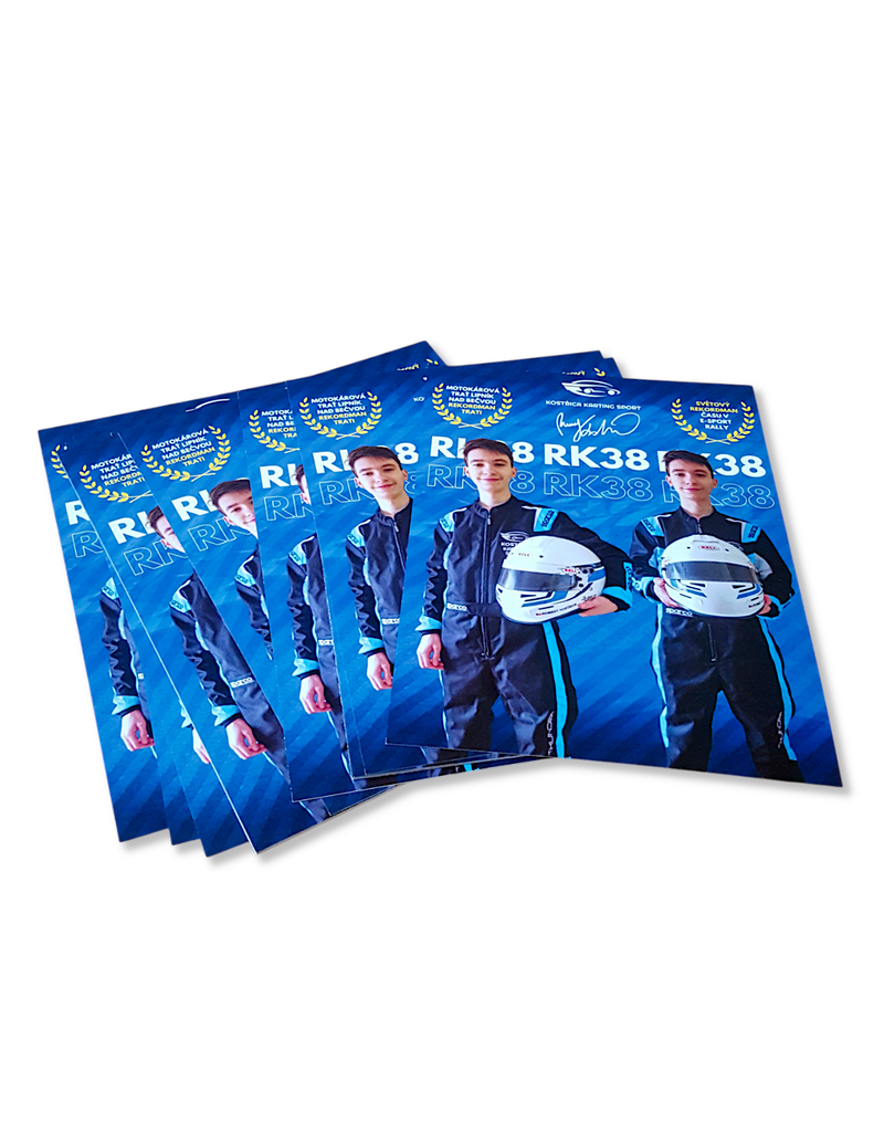 Plakát Roberta Kostřicu ze sezony 2024. Možnost podpisu.