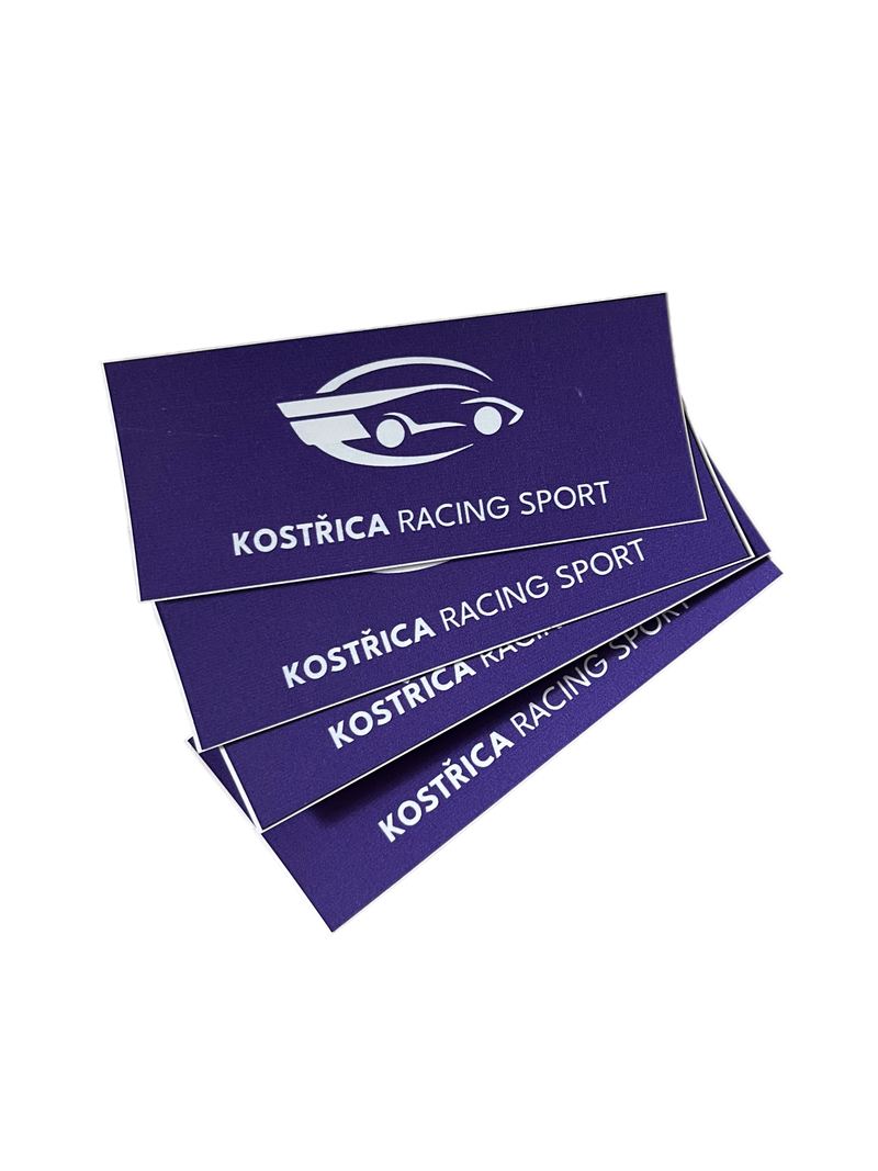 Samolepka týmu Kostřica Racing Sport.
