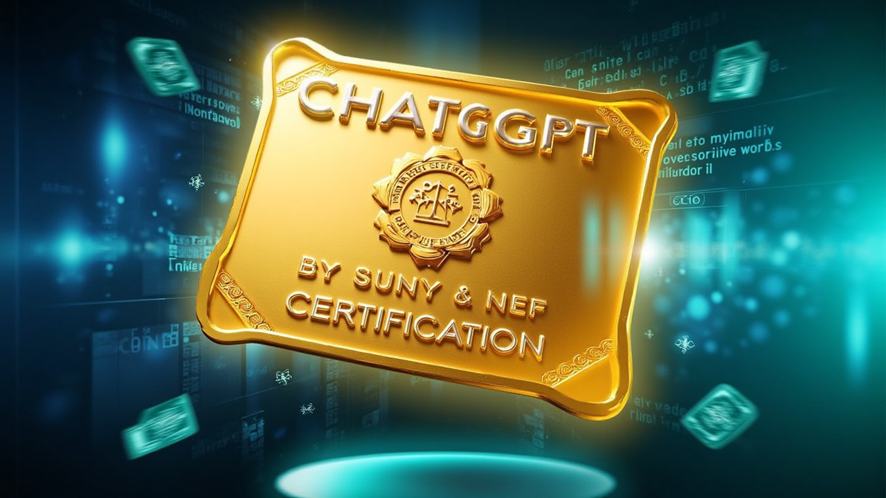 Certificate in ChatGPT