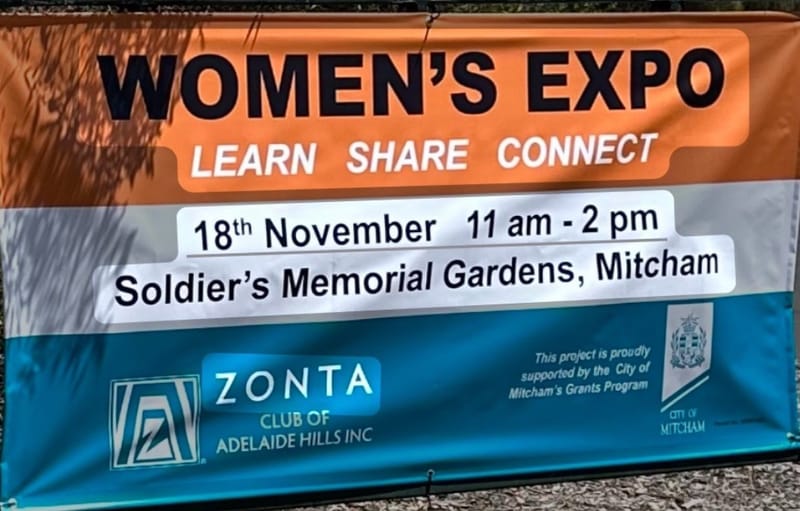 Zonta club of Adelaide Hills Women's expo