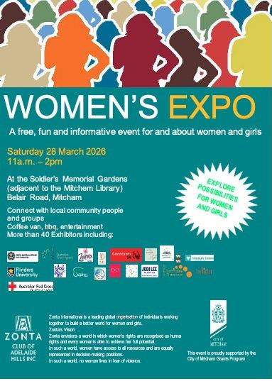 ZONTA Club of Adelaide Hills Women's Expo