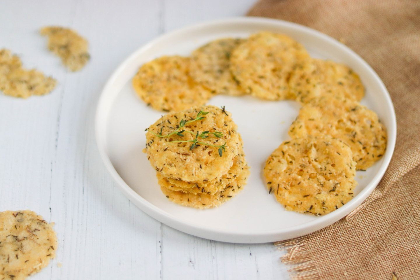 Tuiles au parmesan