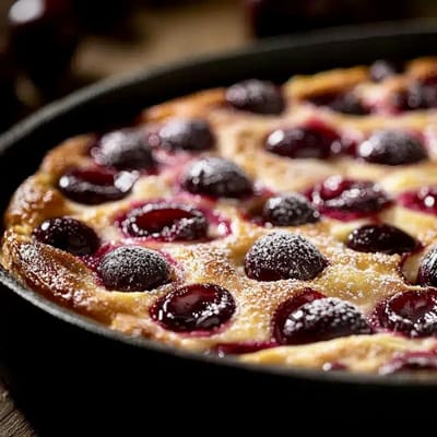 Le gouéron ou clafoutis aux cerises