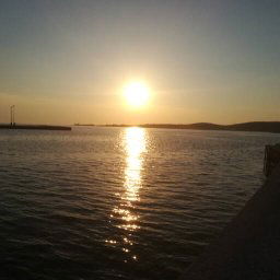 Ηλιοβασίλεμα στη Θάλασσα