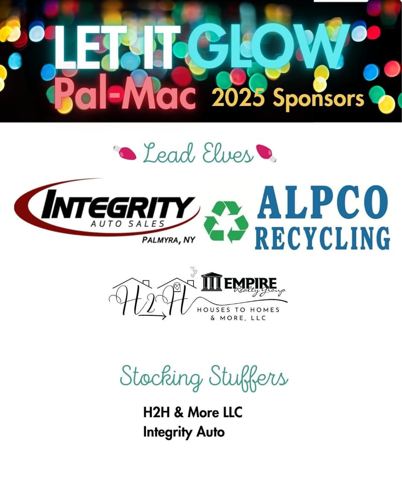 Sponsor Let it Glow Pal-Mac 2025
