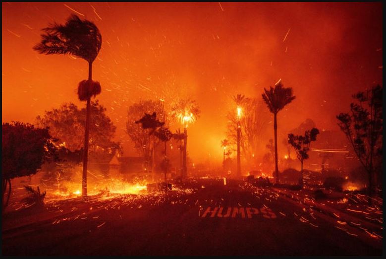 Los Angeles Fire Outbreak 2025