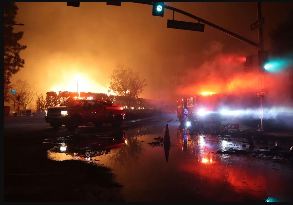 Los Angeles Fire Outbreak 2025