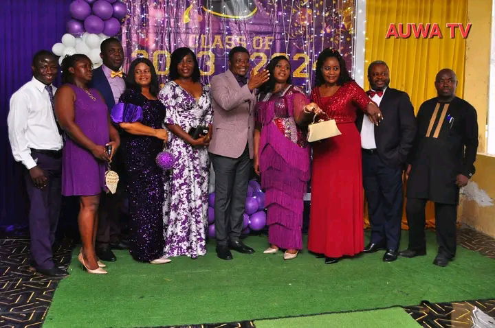 This year's Banquet Night with Staff, Administration and Students at the Adventist University of West Africa