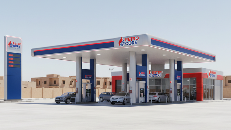 إنشاء محطات الوقود الذكية