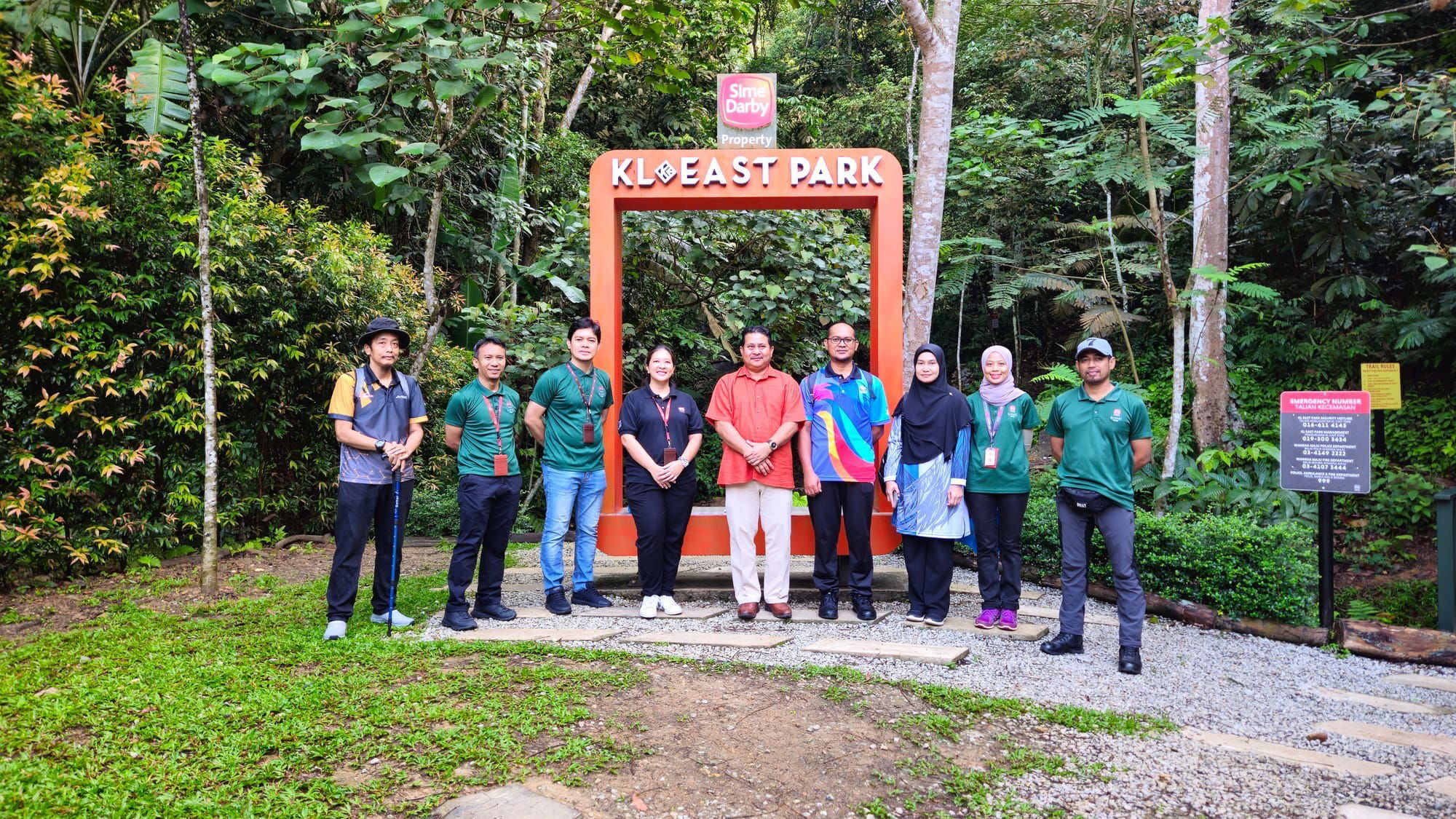 Lawatan Penandaarasan Ke KL East Park