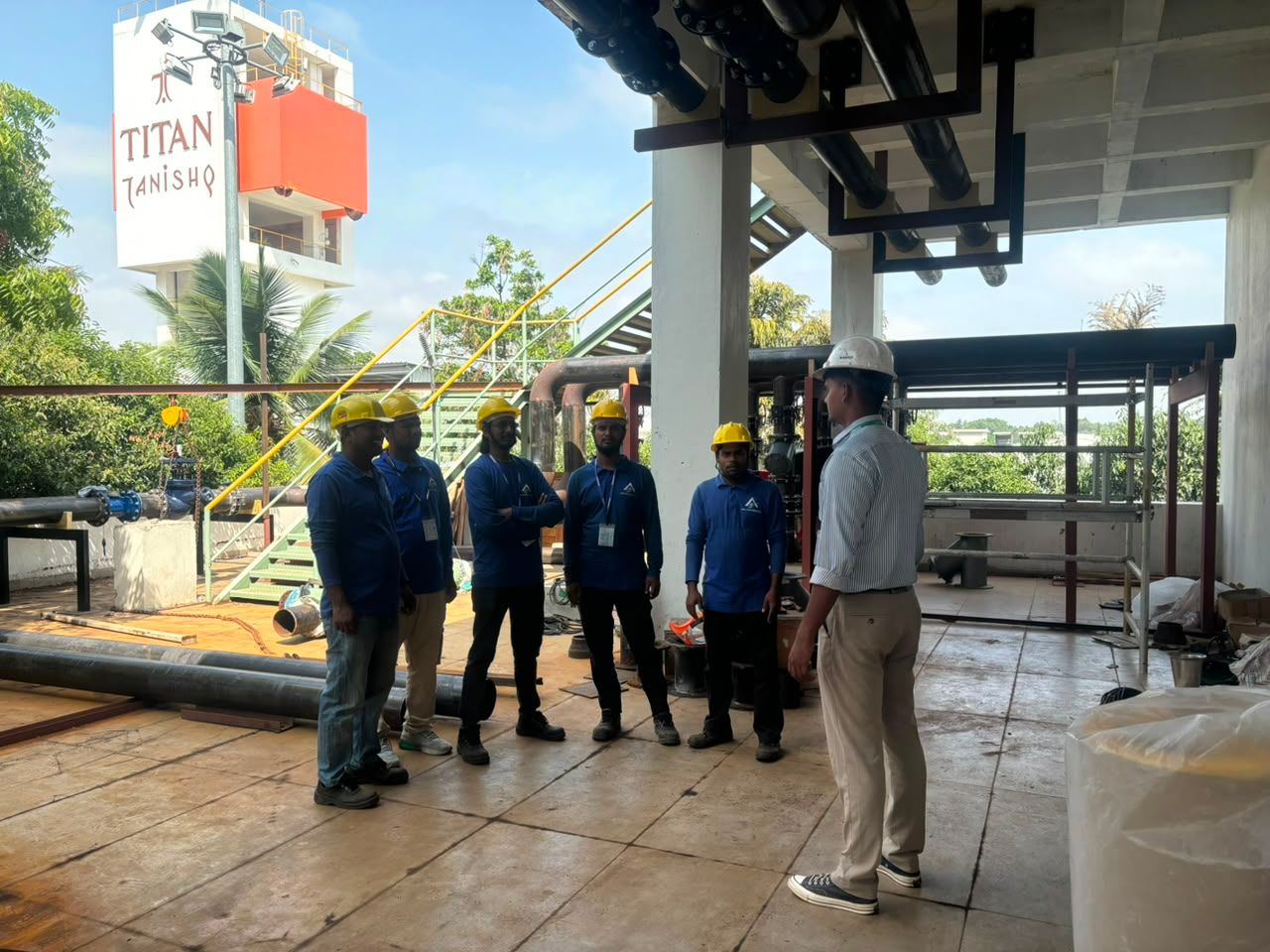 Pioneering Efficiency — South India’s First 500 TR Magnetic Chiller at Titan