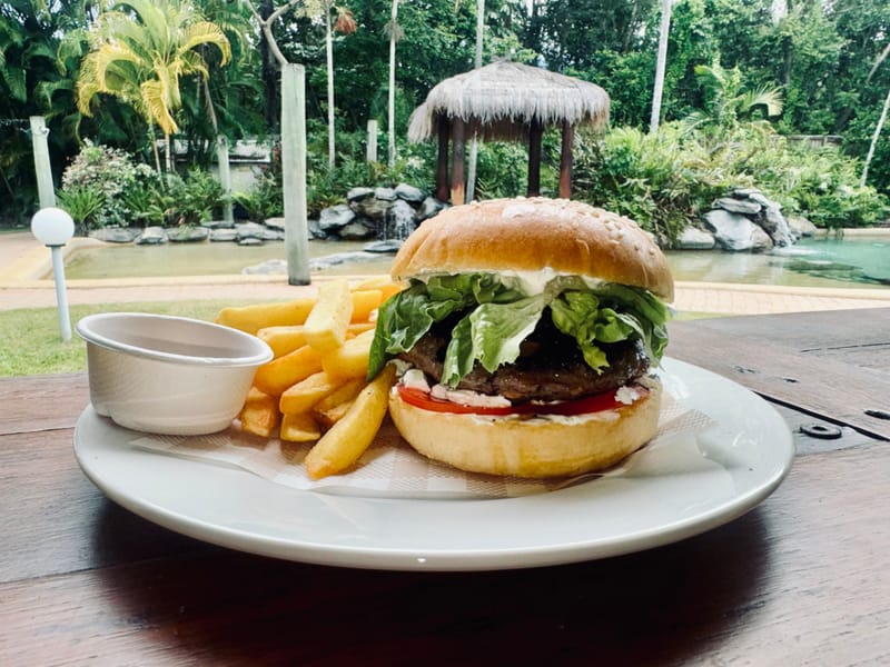 Greek Lamb Burger