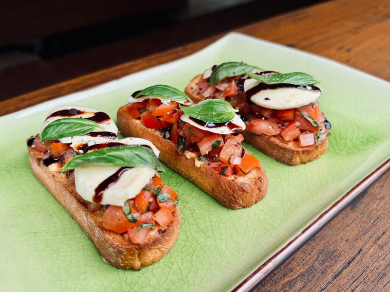 Bruschetta w Mozzarella