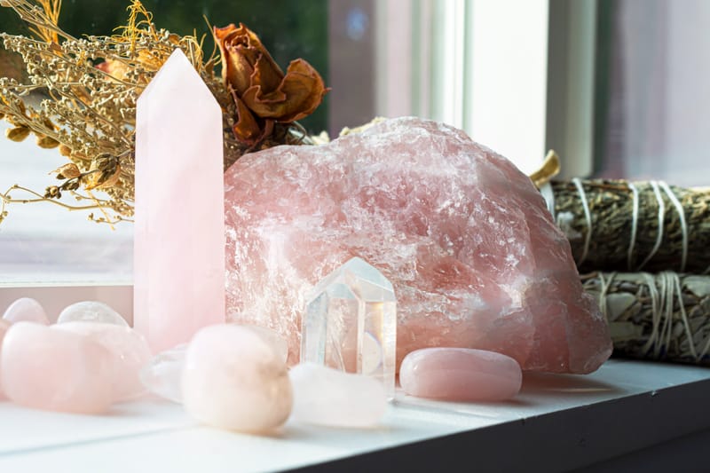Crystal Healing infused with Celtic Ogham & Flower Healing